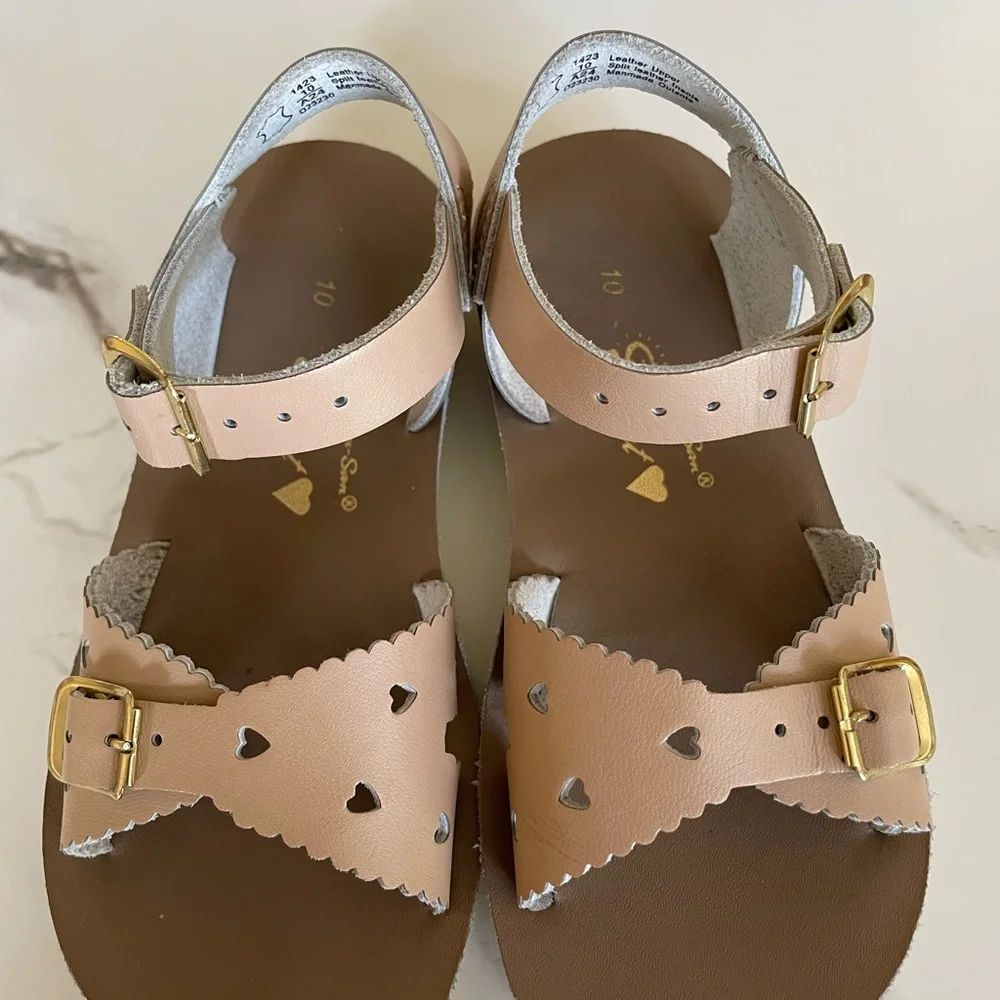 Salt Water Sandals by Hoy scuff resistant